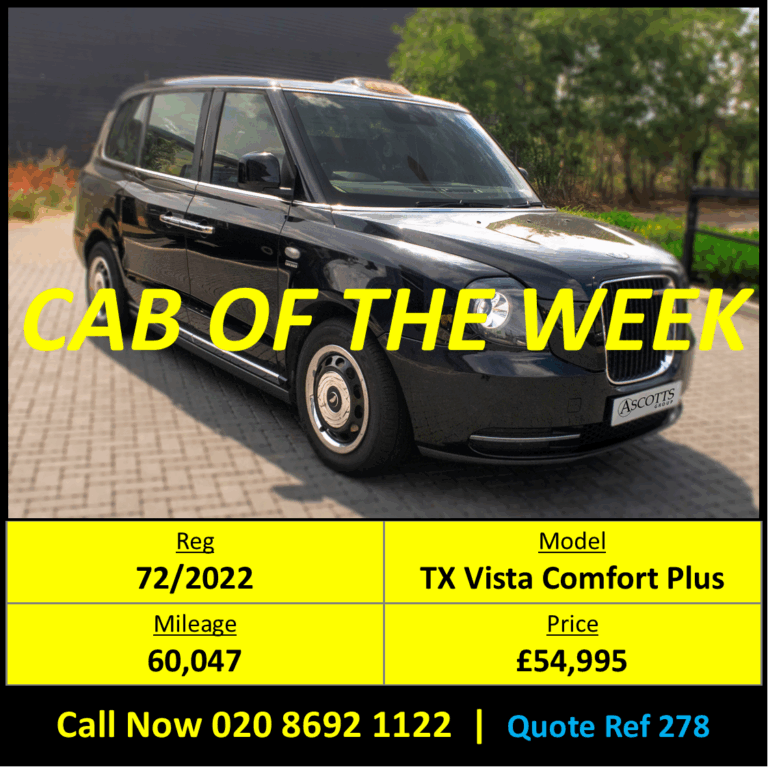 278 CAB OF THE WEEK